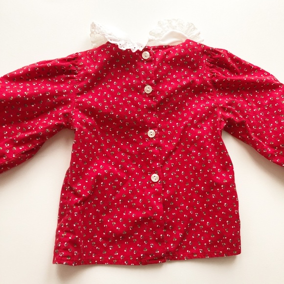 VTG Bryan & Co Corduroy Jumper Blouse Holiday Set - Picture 6 of 11